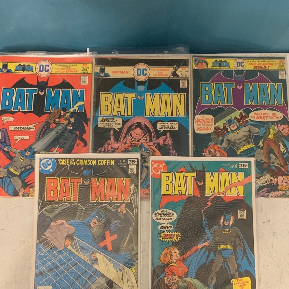 DC Batman Comic Book Lot